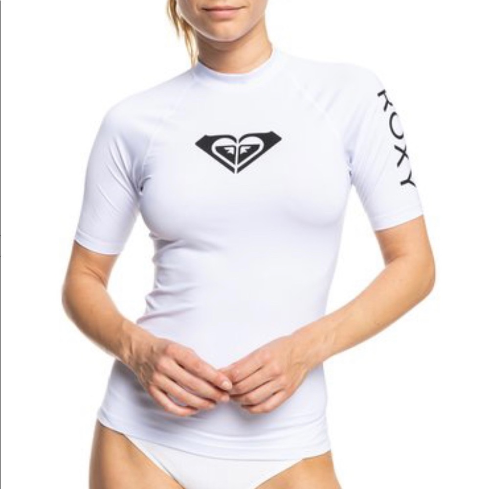 Roxy Whole Hearted Short Sleeve UPF 50 Rashguard